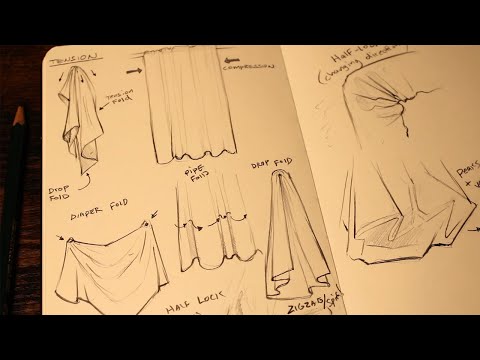 Revealing Secrets: Fabric and Folds Drawing Tips