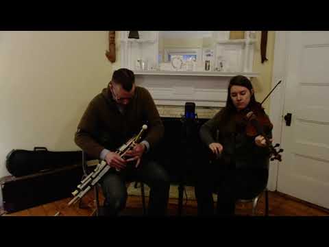 Swallow's Tail/The Lady on the Island | Will Woodson & Caitlin Finley, Uilleann Pipes and Fiddle