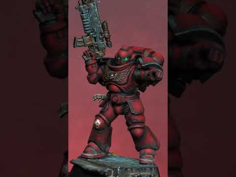 This guy has no idea how to paint Blood Angels... #shorts