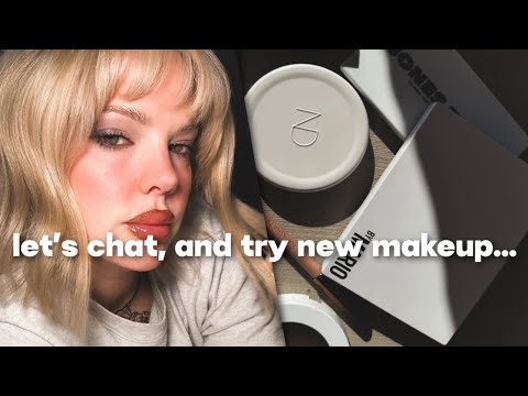 FIRST IMPRESSIONS OF NEW MAKEUP I BOUGHT and some PR and a fun chat...