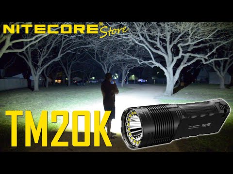 Nitecore TM20K 20,000 Lumen Tactical Flashlight - (Updated Lock Out Mode in Description)