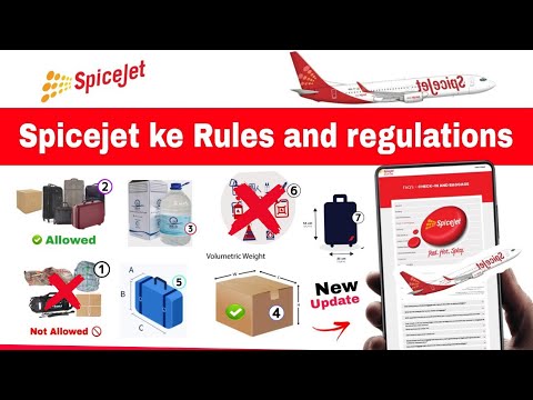 Spicejet international baggage allowance | SpiceJet all rules | spicejet extra weight charge