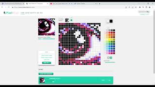 Dark Eye NFT on www.pixelwhale.io NFT creator Dapp and Marketplace