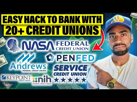 How to Bank With 20+ Credit Unions For FREE (NO AFFILIATION REQUIRED)