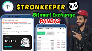 Tronkeeper Ton Transaction| TONARX Tronkeeper bitmart Exchange| Memeland & Pandas  | $MEMES Airdrop