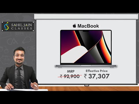 How a New 93k Macbook costs 37k by claiming BOTH Depreciation & GST ITC!