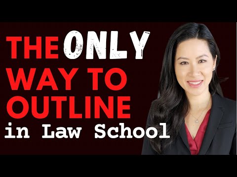 CRITICAL Law School OUTLINING Tips | The Only Way to Get an Edge! | How to Make Law School Outlines