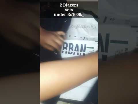 #meesho unboxing 2blazer sets under 1k