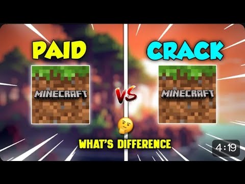 Top 3 Difference's In Minecraft PE PAID Version and CRACKED Version 🤔| Minecraft PE