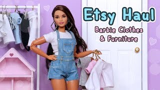 Barbie Etsy Haul: Doll Clothes, Furniture & More! #3