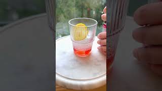 Dr Pepper grenadine drink #asmrsounds #mocktail #cafe #asmrvideo #homecafe #drpepper #drink #drinks