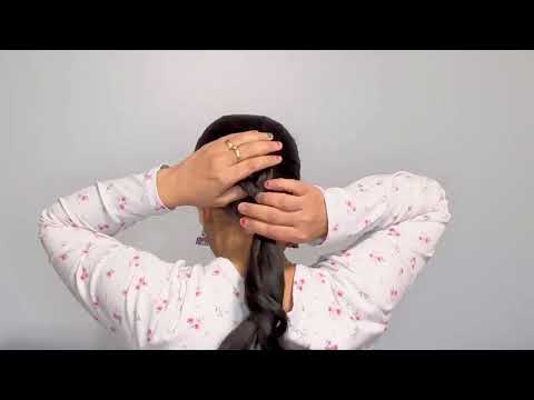 Simple everyday clutcher hairstyle | Claw clip bun hairstyle #hair #hairstyle #hairstyles