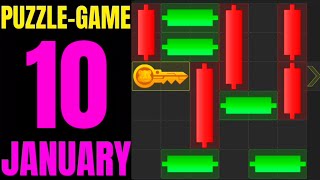 10 January Hamster Kombat Daily Puzzle Solved | Hamster Kombat Mini Game #hamstercombat #minigame Y