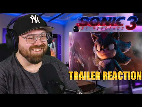 Sonic the Hedgehog 3 Official Trailer 2 - REACTION!