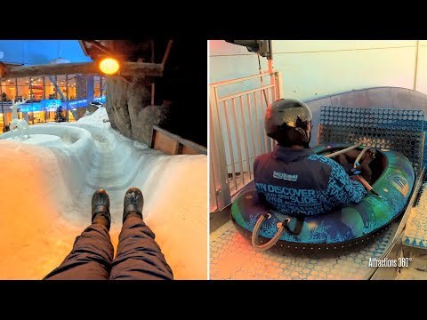 Ski Dubai | All the Rides & Bobsled inside Ski Dubai | Largest Indoor Ski & Snow Park