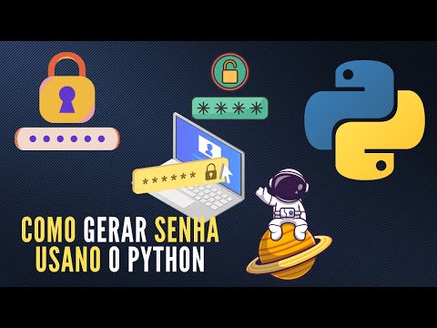 Tutorial Python | Como Gerar Password com base no tamanho