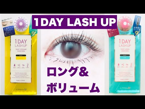 【プチプラマスカラ】1DAY LASH UP／ロングとボリュームを徹底比較／オススメのプチプラコスメ