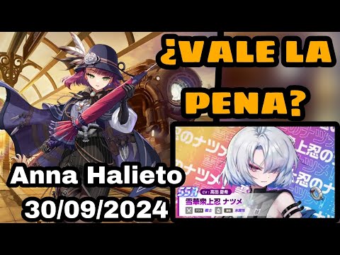 ANNA HALIETO y Nueva personaje de Japón - 30/09/2024 || Guardian Tales