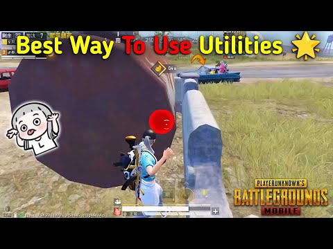 Best Way To Use Utilities 🌟 Fastest 1v4 Clutch 🔥 5 Finger & Gyro 🖐 Insane Montage 💥 Game For Peace