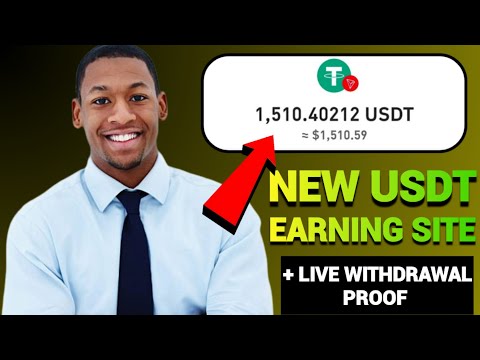 How I Made $1.60 + Completing A Job | New Usdt Earning Website