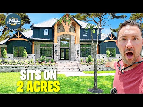 HOUSTON TEXAS Custom Homes on Acreage with Ultra Low Property Taxes! [Magnolia Texas]