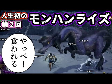 人生初！ モンスターハンターライズ　第2回　初めての予約配信テスト　ポポノタン＆ドスバギィ