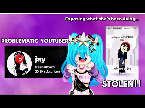 I EXPOSED @Tsinekayumi!! #roblox