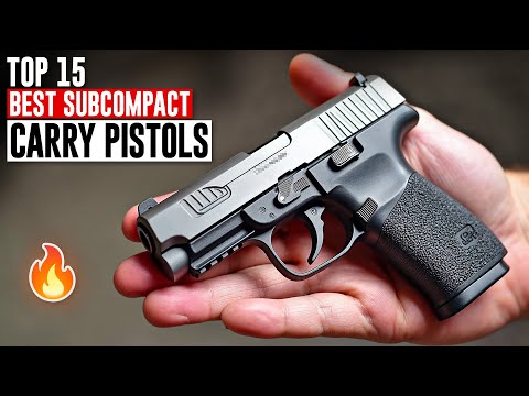 TOP 15 Best Subcompact Carry Pistols 2025: Small in Size, Big on Defense!