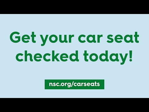 Keep kids safe with free car seat checks