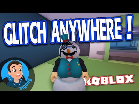 Glitch Through ANYTHING in Roblox Jailbreak!! snowman glitches in Roblox Jail Break