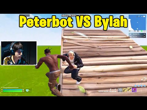 Peterbot VS Bylah 1v1 Buildfights!