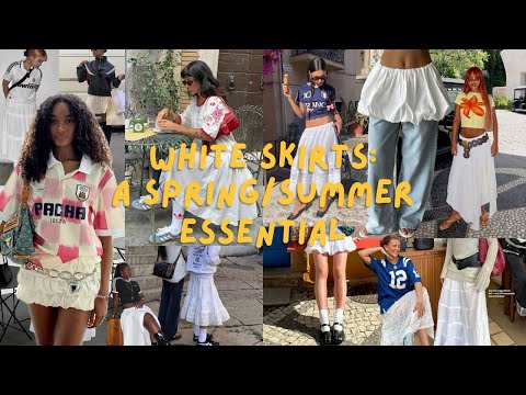 Styling White Skirts: A Spring/Summer Essential