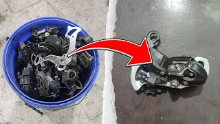 Reviving a Shimano Tourney Rear Derailleur | Trash to Triumph Restoration