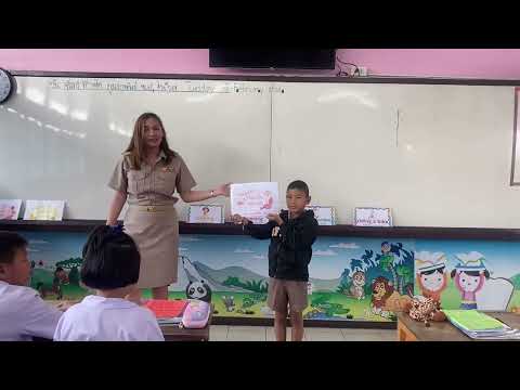 ครูสอนภาษาอังกฤษ #school #students #teacher #activity