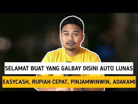 Selamat Buat Yang Galbay Disini Auto Lunas‼️EasyCash, Rupiah Cepat, PinjamWinWin, Adakami