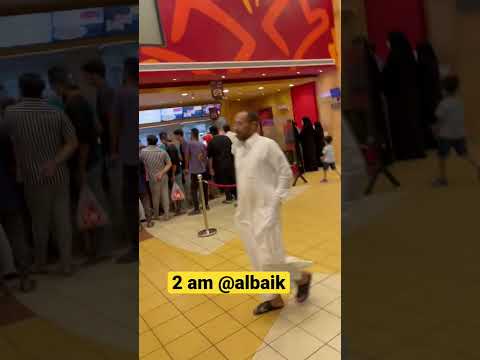 Busiest fried chicken outlet in Saudi Arabia