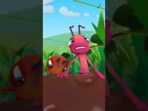 Rolling Trouble! | Antiks 🐜 | Funny Cartoons for Kids #shorts #antiks