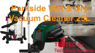 Parkside Wet & Dry Vacuum Cleaner PWD 25 C4