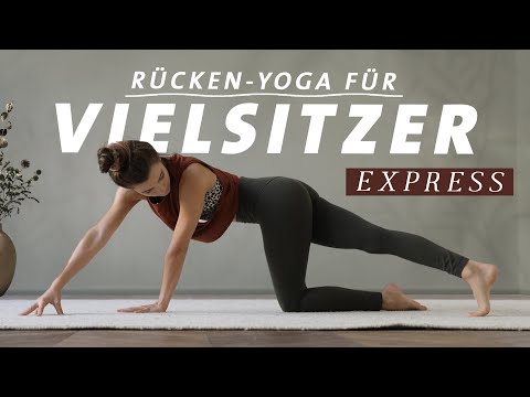 Yoga für Vielsitzer Express | Frische Impulse für Rücken, Wirbelsäule & Schultern | 15 Min.