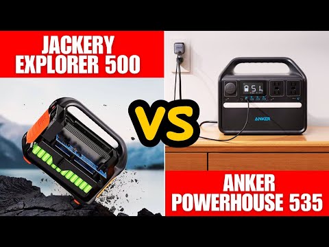 Anker PowerHouse 535 vs Jackery Explorer 500 Power Station