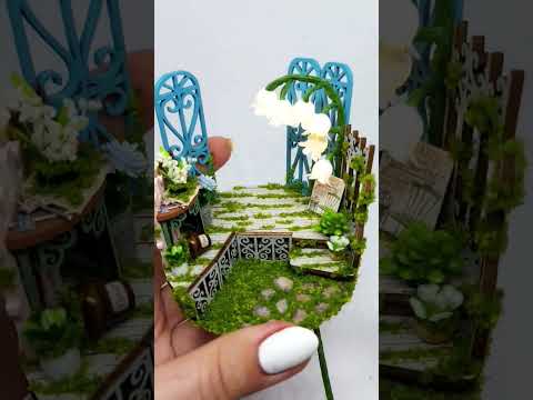 DIY miniature dollhouse kit #Shorts #diydollhouse #miniaturedollhouse