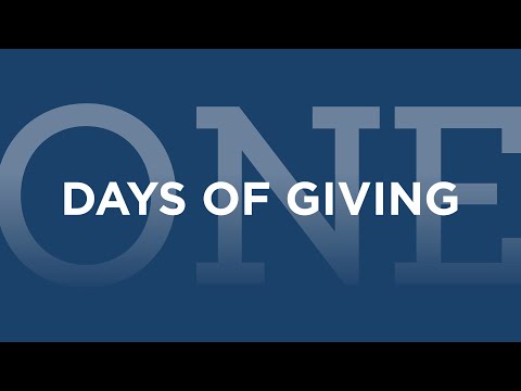 Days of Giving 2023 - A Message from Dr. Favazza