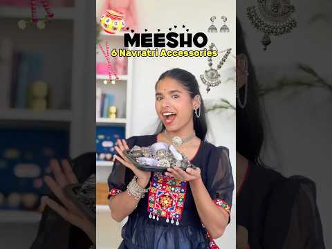 Meesho Navratri Jewellery Haul Starting ₹99 🤯 #shorts #meesho #meeshofinds #meeshohaul #navratri