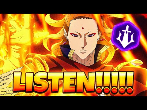 People Need to LISTEN to THIS for Salamander Fuegoleon! PLEASE!! | Black Clover Mobile