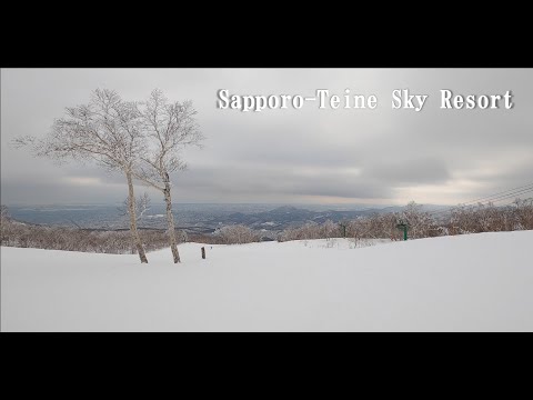 [スキー] テイネハイランド　 サッポロテイネスキー場#4, skiing in Sapporo Hokkaido Japan#4 GoPro