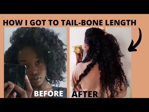 Natural Hair Journey Part 2: Regimens, Products and Hairstyles to Tailbone Length