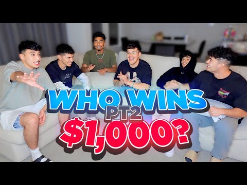 6 BEST FRIENDS DECIDE WHO WINS $1000!!! (Vlogmas DAY 21)