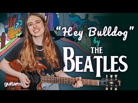 Guitar Solo Tutorial - Hey Bulldog by The Beatles