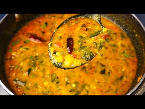 Dhaba Style Dal Palak in 20 minutes| Best Palak Dal|పాలకూర పప్పు తయారీ|Spinach dal with tips &tricks