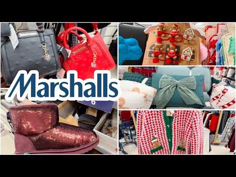 Marshalls Homegoods Cute Finds  Browse With Me Christmas Decor 2024~ Clothes ~Handbags ~ Viral Finds